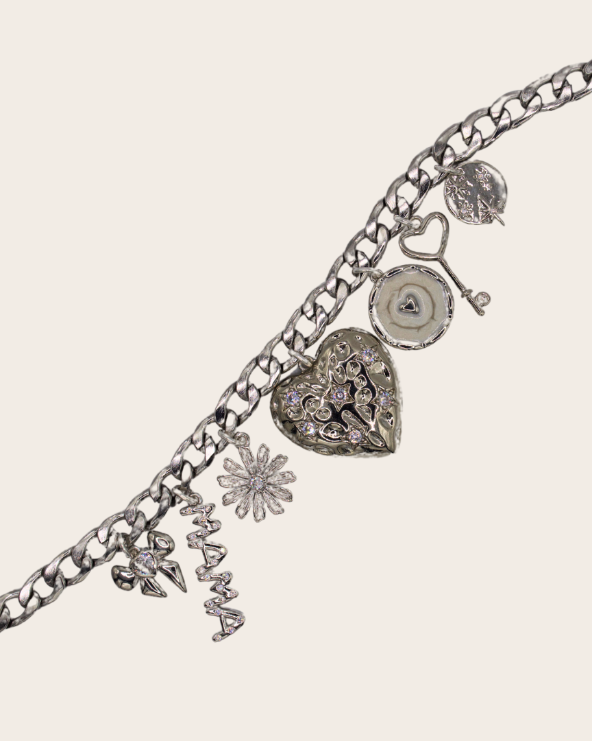 Heart of Mama Charm Necklace