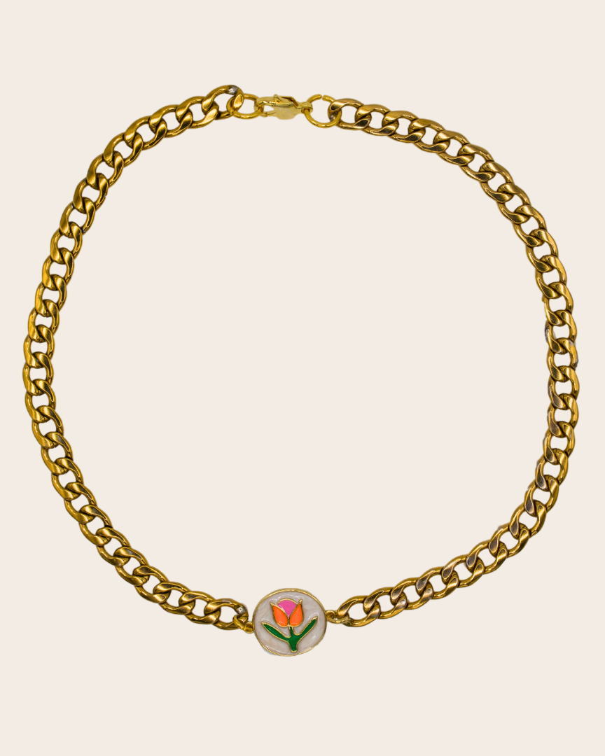 Tulip Charm Necklace