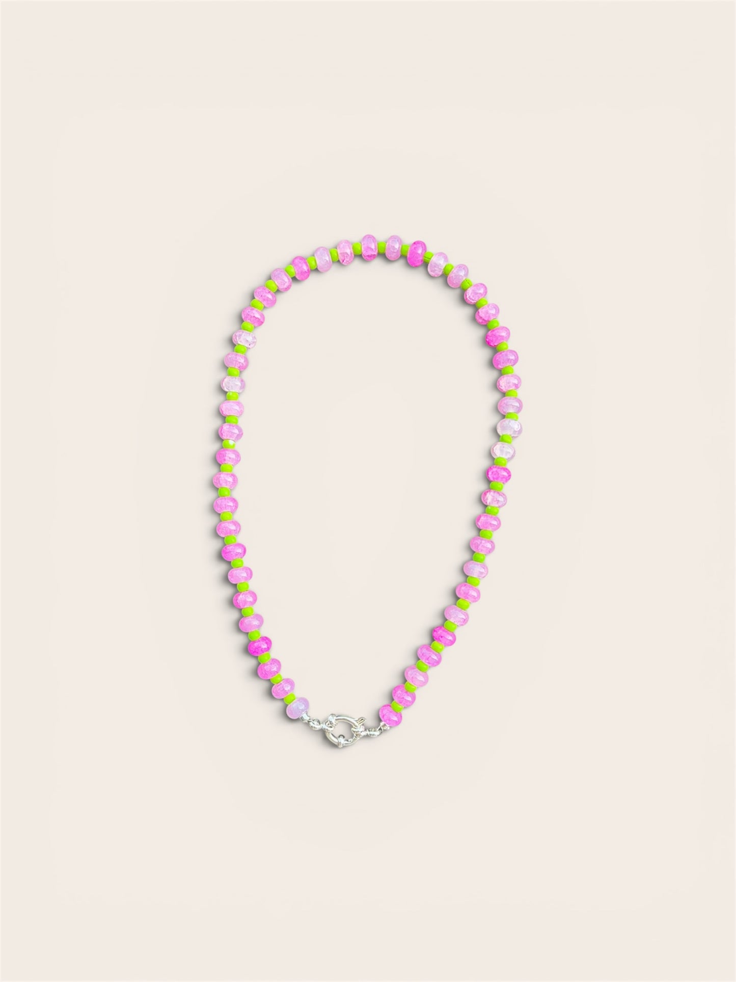 Daisy Bead Edit - Green & Lilac