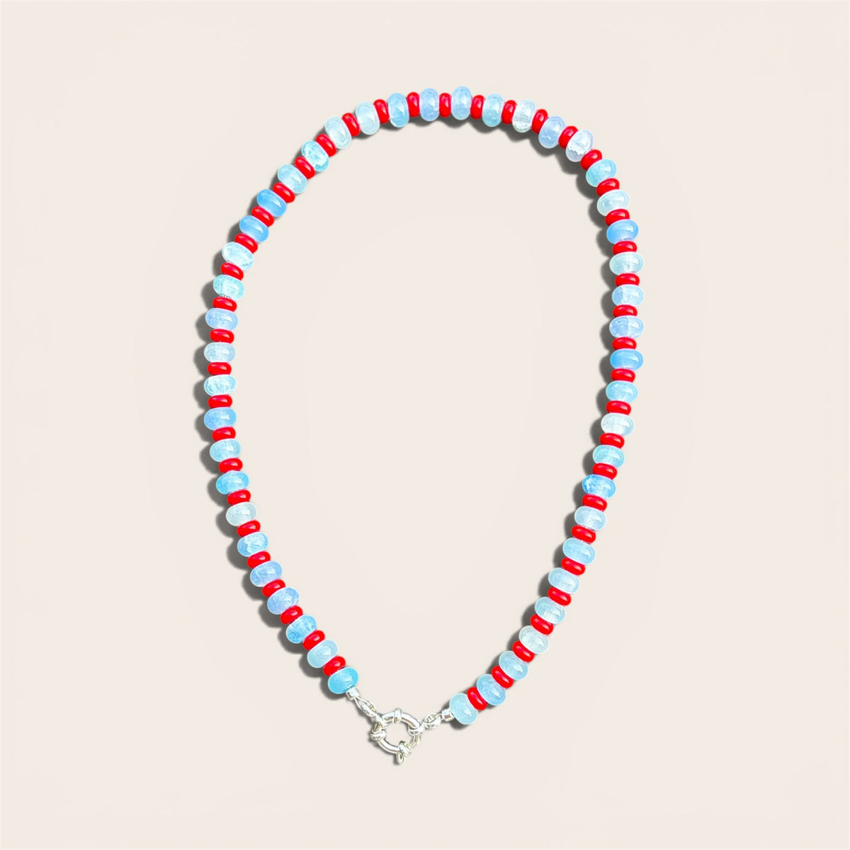 Daisy Bead Edit - Red & Blue