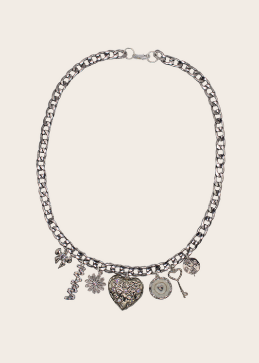 Heart of Mama Charm Necklace