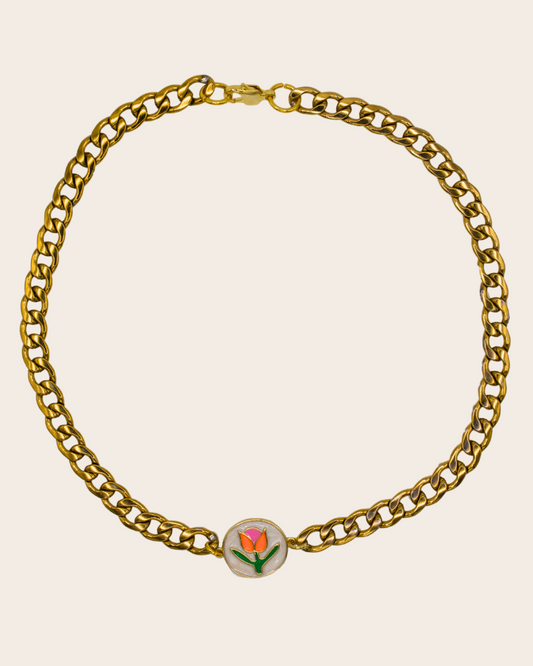 Tulip Charm Necklace