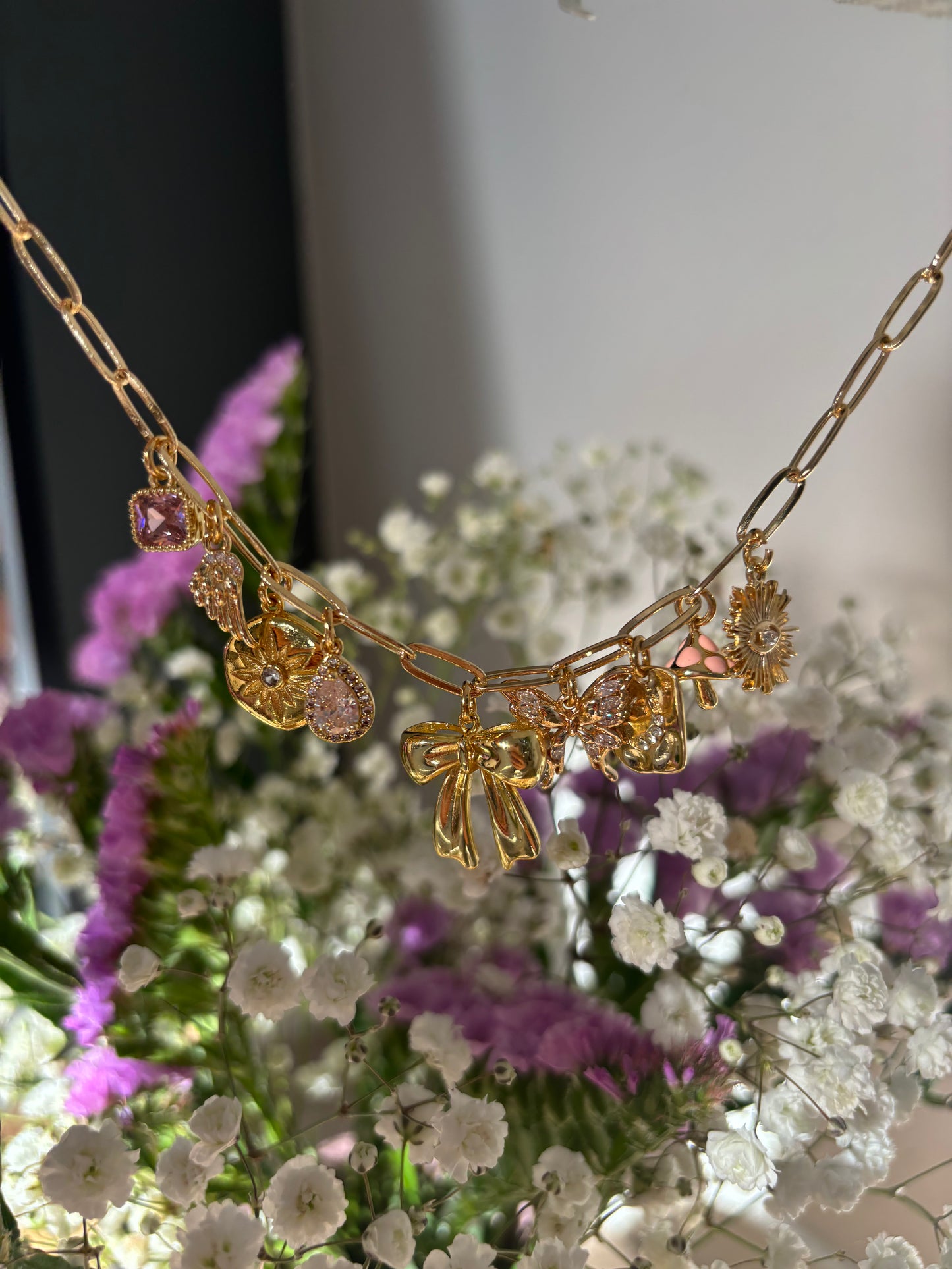 Enchanted Garden Charm Necklace