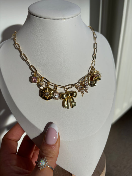 Enchanted Garden Charm Necklace