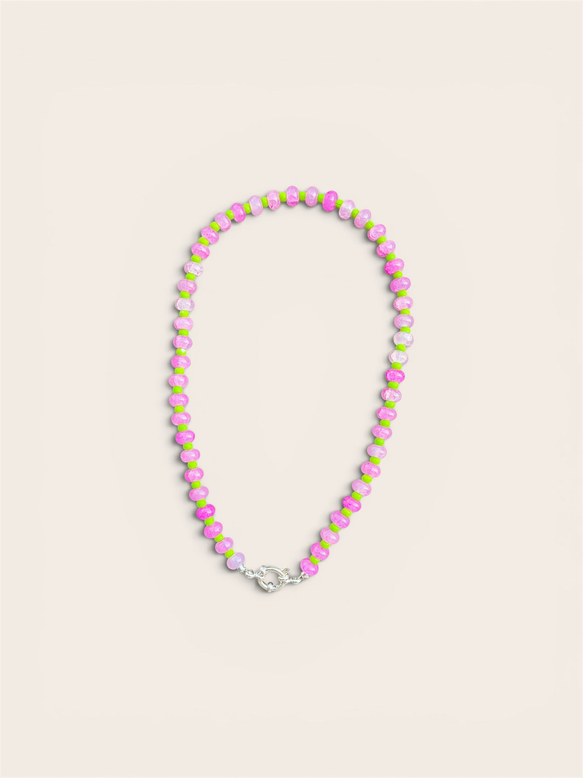 Daisy Bead Edit - Green & Lilac
